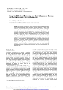 Integrated Wireless Monitoring and Control System in Reverse