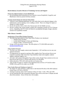College/Division Administrator Meeting Minutes August 8, 2013
