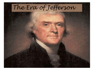 The Era of Jefferson