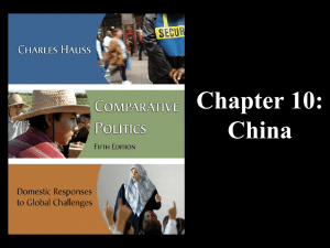 Chapter 10: China