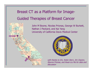 Breast CT as a Platform for Image-