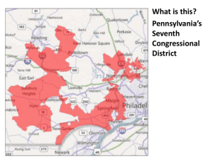 What is this? Pennsylvania’s Seventh Congressional