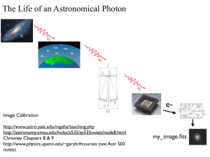 The Life of an Astronomical Photon e-