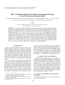 SpeX: A Medium-Resolution 0.8–5.5 Micron Spectrograph and Imager