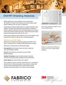 EMI/RFI Shielding Materials