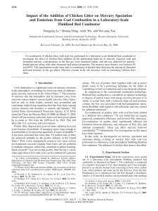 Impact of the Addition of Chicken Litter on Mercury Speciation