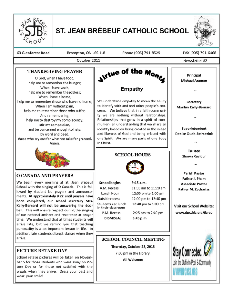ST JEAN BR BEUF CATHOLIC SCHOOL