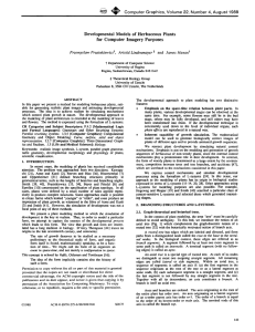~ Computer Graphics, Volume 22, Number 4, August 1988