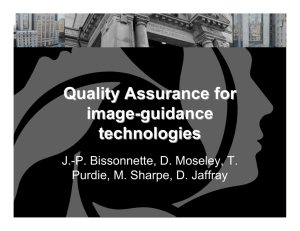 Quality Assurance for image - guidance