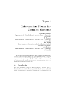 Information Planes for Complex Systems Chapter 1