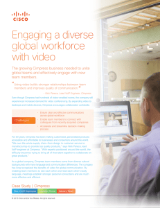 Engaging a diverse global workforce with video
