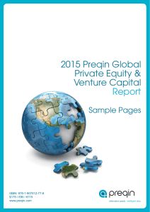 2015 Preqin Global Private Equity &amp; Venture Capital Report