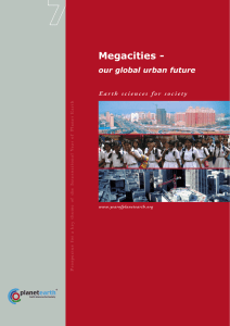 Megacities - our global urban future th
