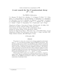 A new search for the C-noninvariant decay π → 3γ