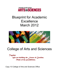 Blueprint for Academic Excellence March 2012