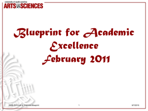 Blueprint for Academic Excellence February 2011