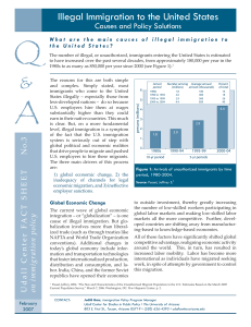 Q Illegal Immigration to the United States Causes and Policy Solutions