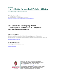 La Follette School of Public Affairs