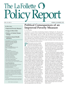 Policy Report The LaFollette