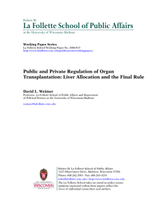 La Follette School of Public Affairs