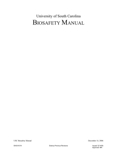 B M IOSAFETY ANUAL