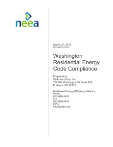 Washington Residential Energy Code Compliance