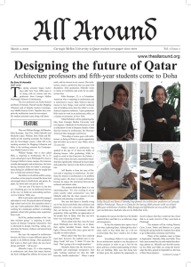 All Around T Designing the future of Qatar
