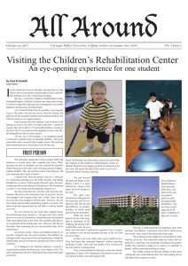 All Around I Visiting the Children’s Rehabilitation Center