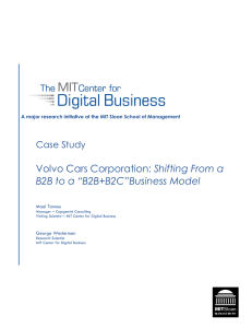 Shifting From a B2B to a “B2B+B2C”Business Model Case Study