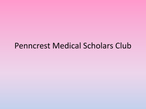 Penncrest Medical Scholars Club