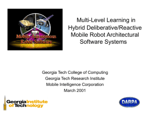 Multi-Level Learning in Hybrid Deliberative/Reactive Mobile Robot Architectural Software Systems