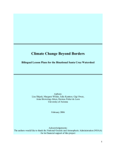 Climate Change Beyond Borders