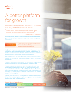 A better platform for growth “ ”