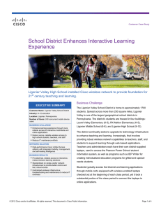 School District Enhances Interactive Learning Experience