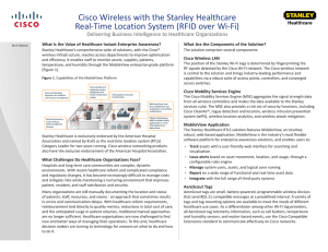 Cisco Wireless with the Stanley Healthcare