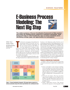 E-Business Process Modeling: The Next Big Step