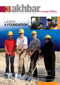 3 LAYING A FOUNDATION
