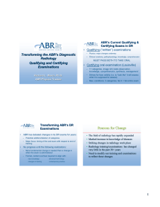 Transforming the ABR ’ s