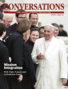 Mission Integration With Pope Francis and Catholicism Today
