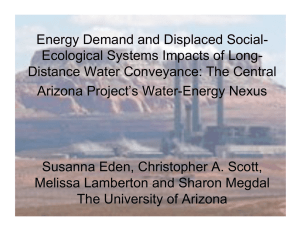 Energy Demand and Displaced Social- Ecological Systems Impacts of Long-