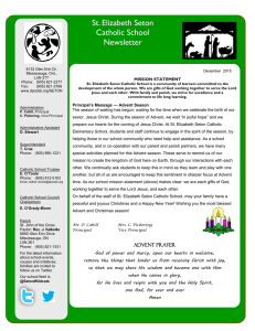 St. Elizabeth Seton Catholic School Newsletter