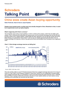 Talking Point Schroders China woes create Asian buying opportunity