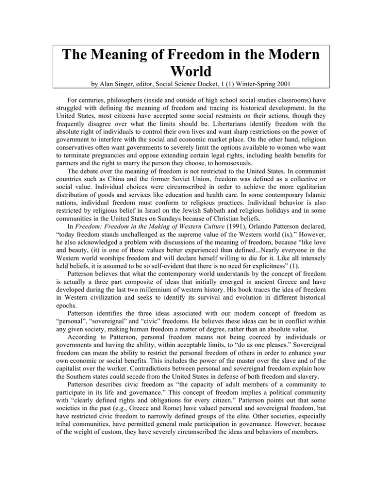 essay on modern society in 150 words