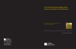 Are Pension Reforms Helping States Attract and Retain the Best Workers?