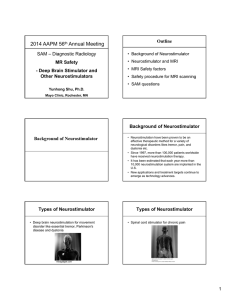 2014 AAPM 56 Annual Meeting SAM – Diagnostic Radiology Outline