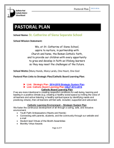  PASTORAL PLAN 