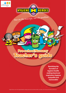 Teacher’s guide ot the problem Pass on the message, n Pre-school/Nursery