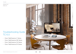 Troubleshooting Guide TC 6.0