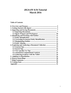 JIGSAW 0.54 Tutorial March 2016