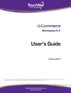 User's Guide Marketplace 6.5  February 2014